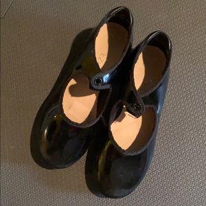 Capezio black Tap Shoes size 13.5 M